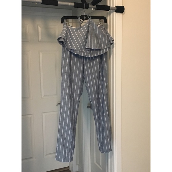 Tobi Striped Jumpsuit Set - Picture 5 of 8